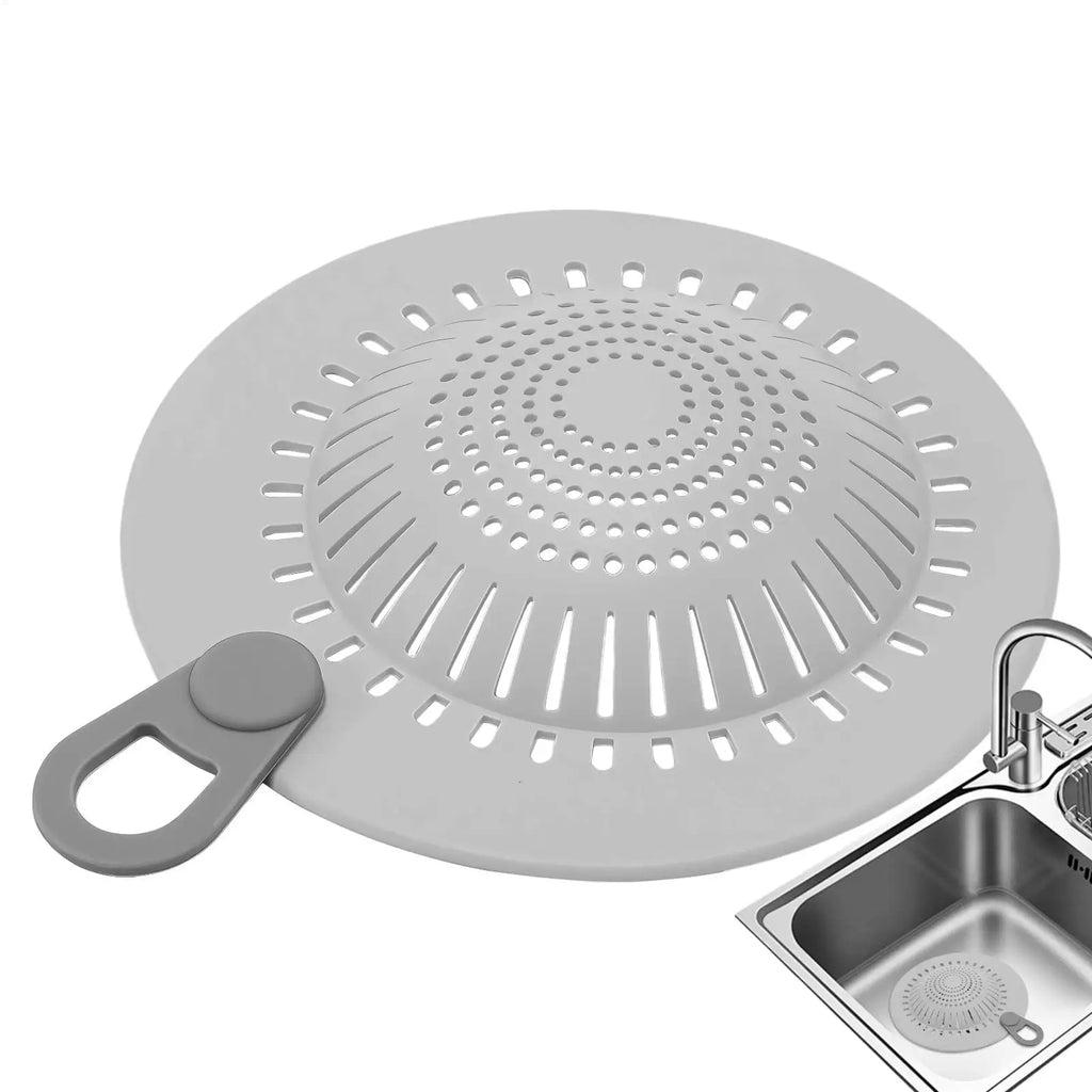 Silicone Drain Strainer Hair Catcher with Drain Holes for Bathroom Kitchen Shower Drain Hair Catcher Anti-blocking Sink Oasis Select