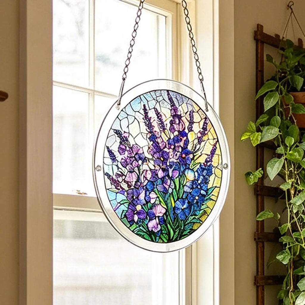 Acrylic Puzzle Suncatcher Hanging Decoration Hanging Pendant Wind Chime Suncatcher Home Window Ornament Garden Decoration Oasis Select