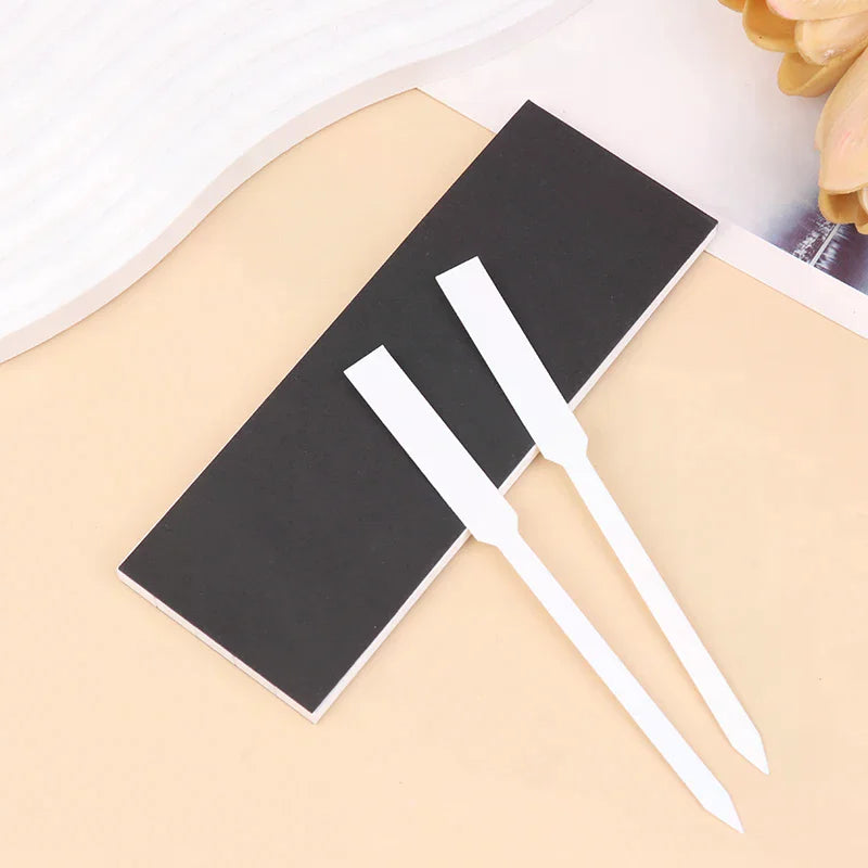 50Pcs Multi-use Perfume Test Strips Perfume Blotter Strips Disposable White Perfume Test Paper Strips For Essential Oils Oasis Select