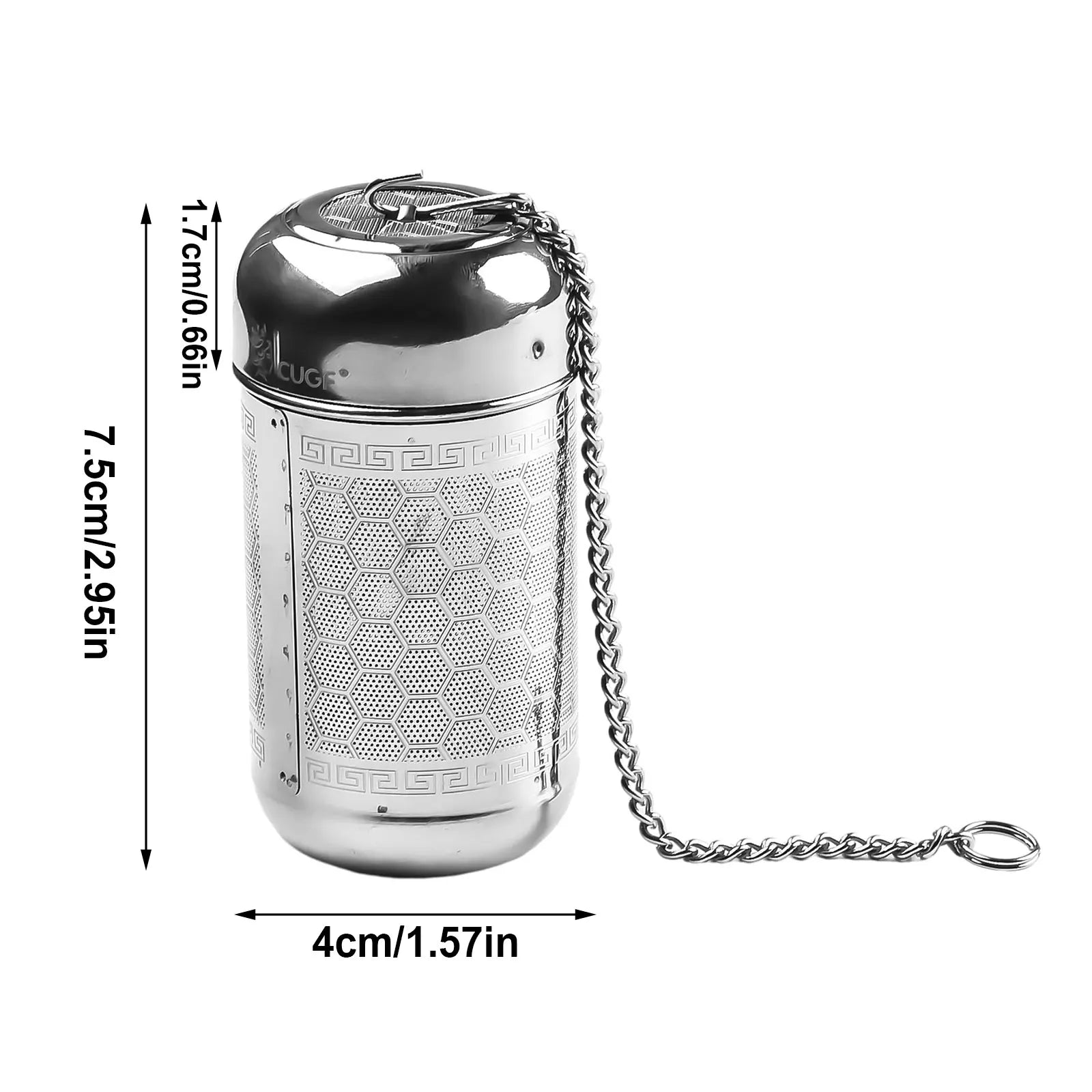 Stainless Steel Tea Infuser Tea Leaves Spice Seasoning Ball Strainer Teapot Fine Mesh Coffee Filter Teaware Oasis Select