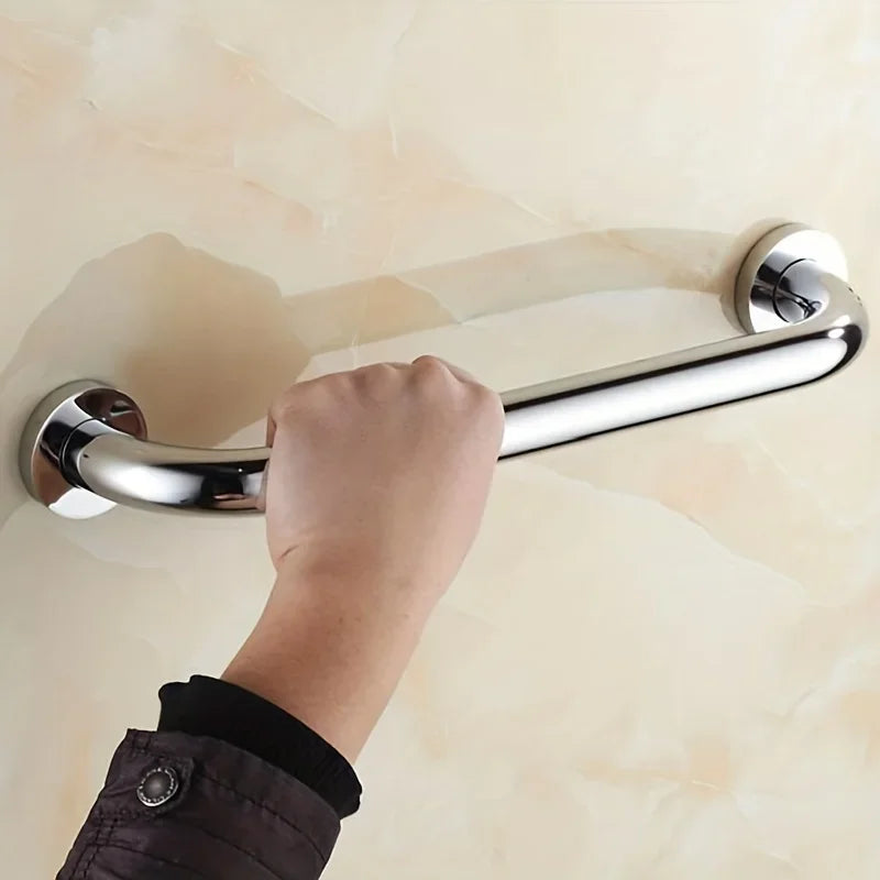 304 Stainless Steel Handrails, Accessible Bathroom, Bathroom, Safety Bathroom Handrails, Disabled Elderly Bathroom Handrails Oasis Select silver-1pc 30cm