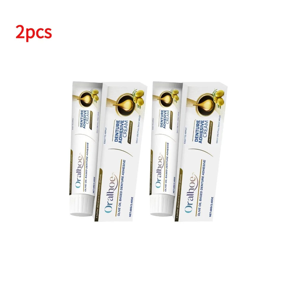Comfort Denture Adhesive Denture Care Thermoplastic Secure Fixation Natural Fit Adhesive Fixed Denture Prevent Fake Teeth Loosen Oasis Select 2pcs