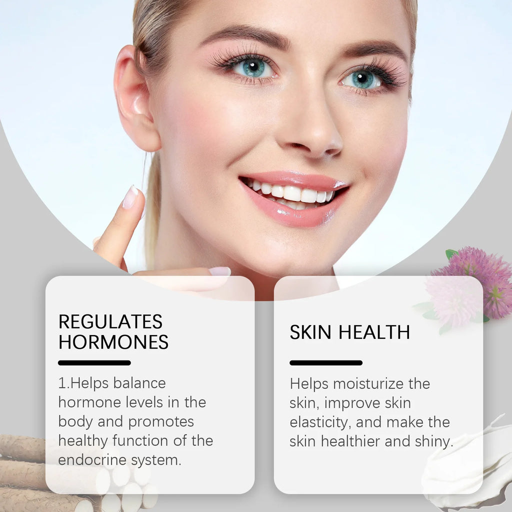 WIYUN Wild Yam Cream – Hormonal Balance & Menopause Skin Care Wild Yam Face Cream Oasis Select
