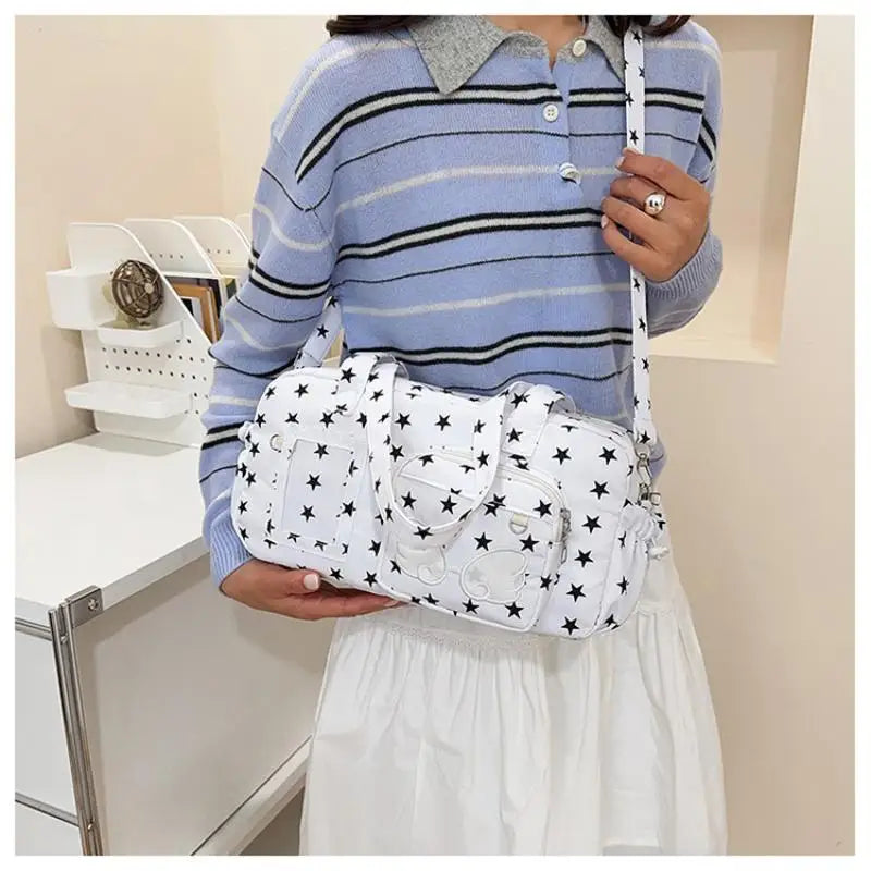 New Design Jk Bapa Large Capaci Single Oulder Crossbody Bag For Women Casual Pure Color Leisure Youth Bag Handbag Tote Bags Oasis Select