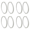 LIKE WISH 8X Steel Boning For Sewing, White Spring Corset Boning For Making Dresses, Skirts, Corsets, Underwear (11 FT) Oasis Select White