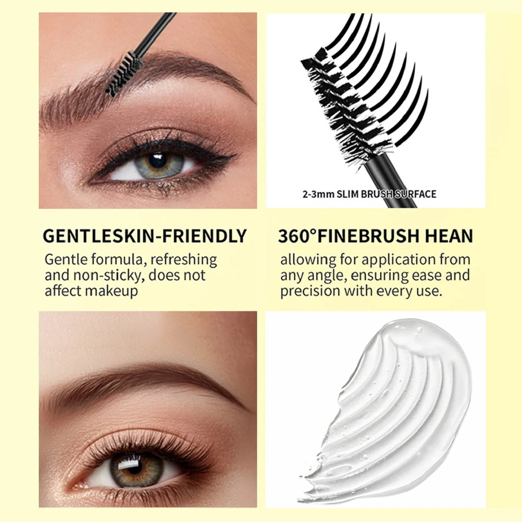O'CHEAL Styling Eyebrow Gel 3D Feathery Wild Brow Wax Double-end Waterproof Sculpt Soap Eyebrow Pencil Eye Makeup Cosmetics Oasis Select