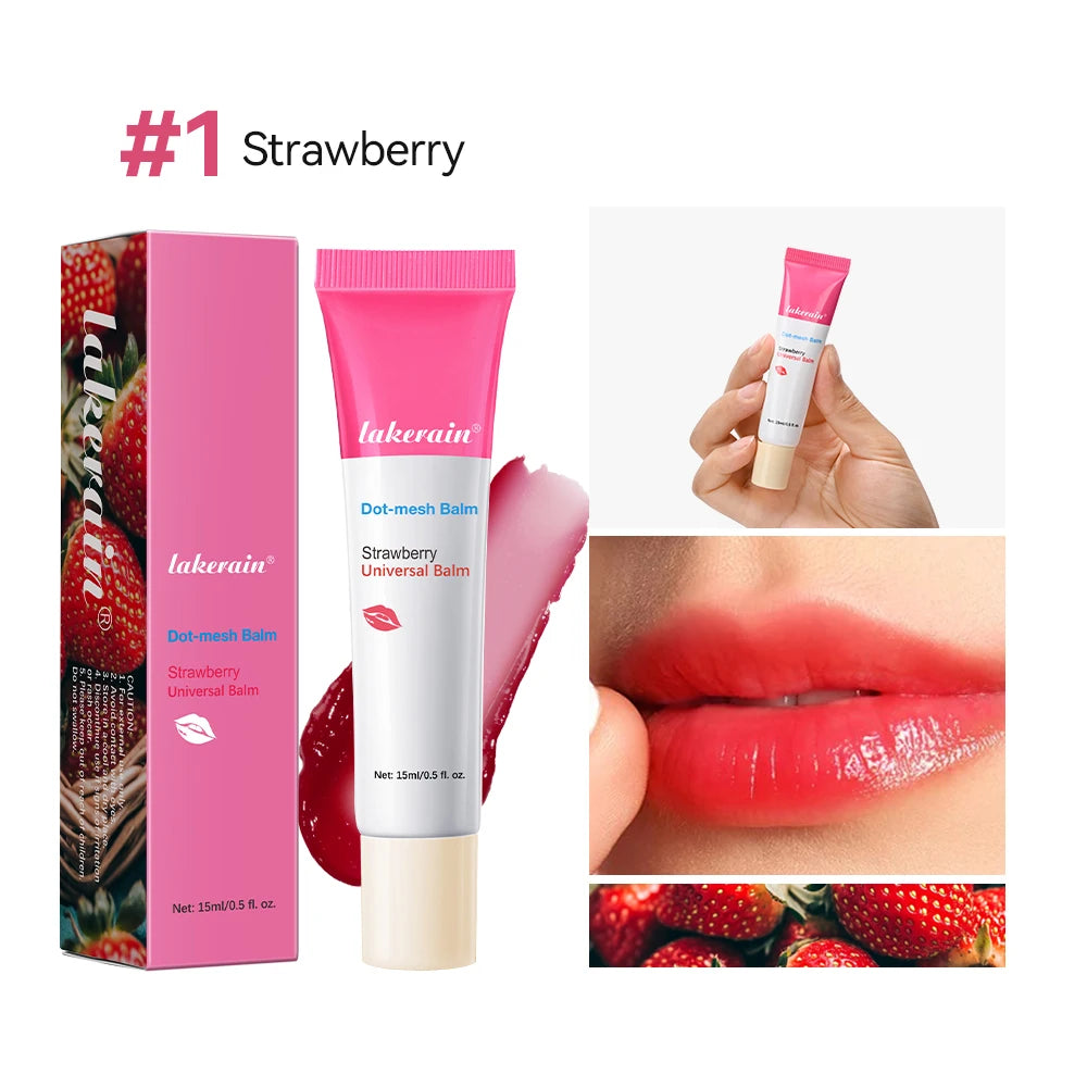 Moisturizing Lip Balm Deep Hydration for Cracked Lips Nourishment Natural Lip Repair Treatment Lip Care Coconut Strawberry Oasis Select 1 Strawberry