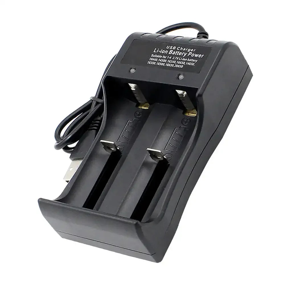 18650 Lithium Battery Charger – 1/2/3 Slot USB 4.2V