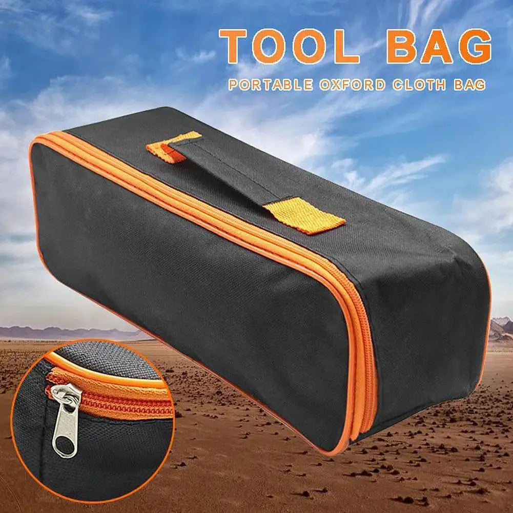 3 Sizes Tool Pouch With Zipper,Tool Bag For Screw Plier Wrench Screwdriver Mechanic Car Vacuum Hand Power Tool Storage Organizer Oasis Select