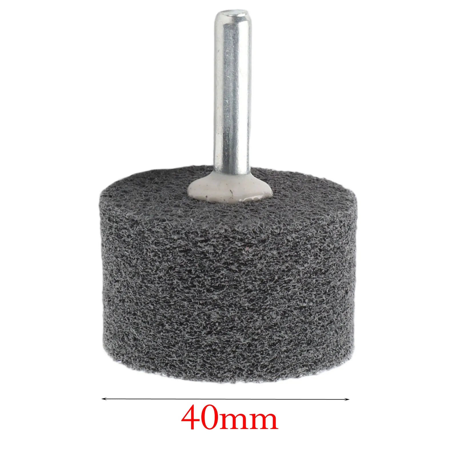 1pc 20-50mm Nylon Fiber Polishing Wheel Abrasive 6mm Shank Woodworking Metalworking Grinding Head For Drill Grinder Oasis Select 40mm