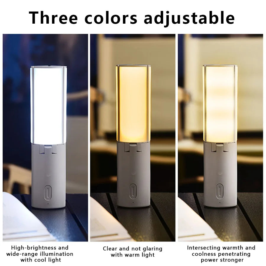 Folding Outdoor Camping Light Portable Lantern Rechargeable 3 Modes Dimmable For Outdoor Camping Tent Emergency Lighting Oasis Select
