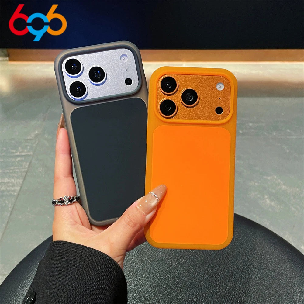 Men Women Phone Case For Iphone 17Promax 17 Pro 15/16Promax 16 15 Promax Original Candy Jelly Color Matte Shell Shockproof Cover Oasis Select