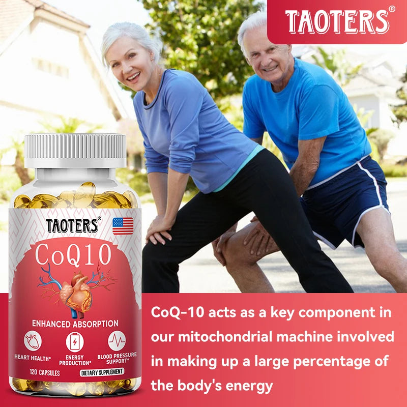 CoQ10 400mg Capsules – Antioxidant & Heart Energy Support