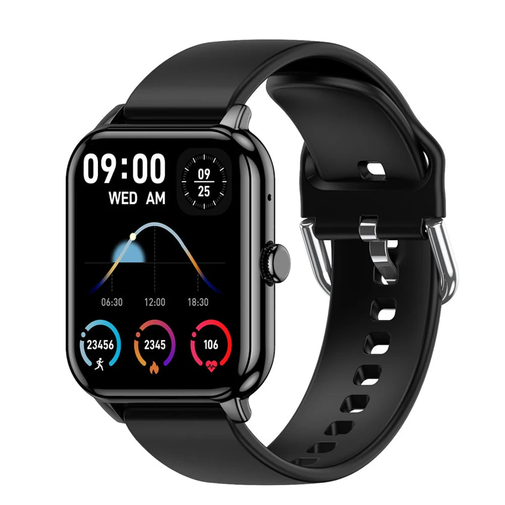 1.9 Inch Watches Blue Tooth Call Smartwatch Al Intelligent Voice Smart Watch Sports Fitness Heart Rate Music Lady Bedside Lamp Oasis Select BKBKS