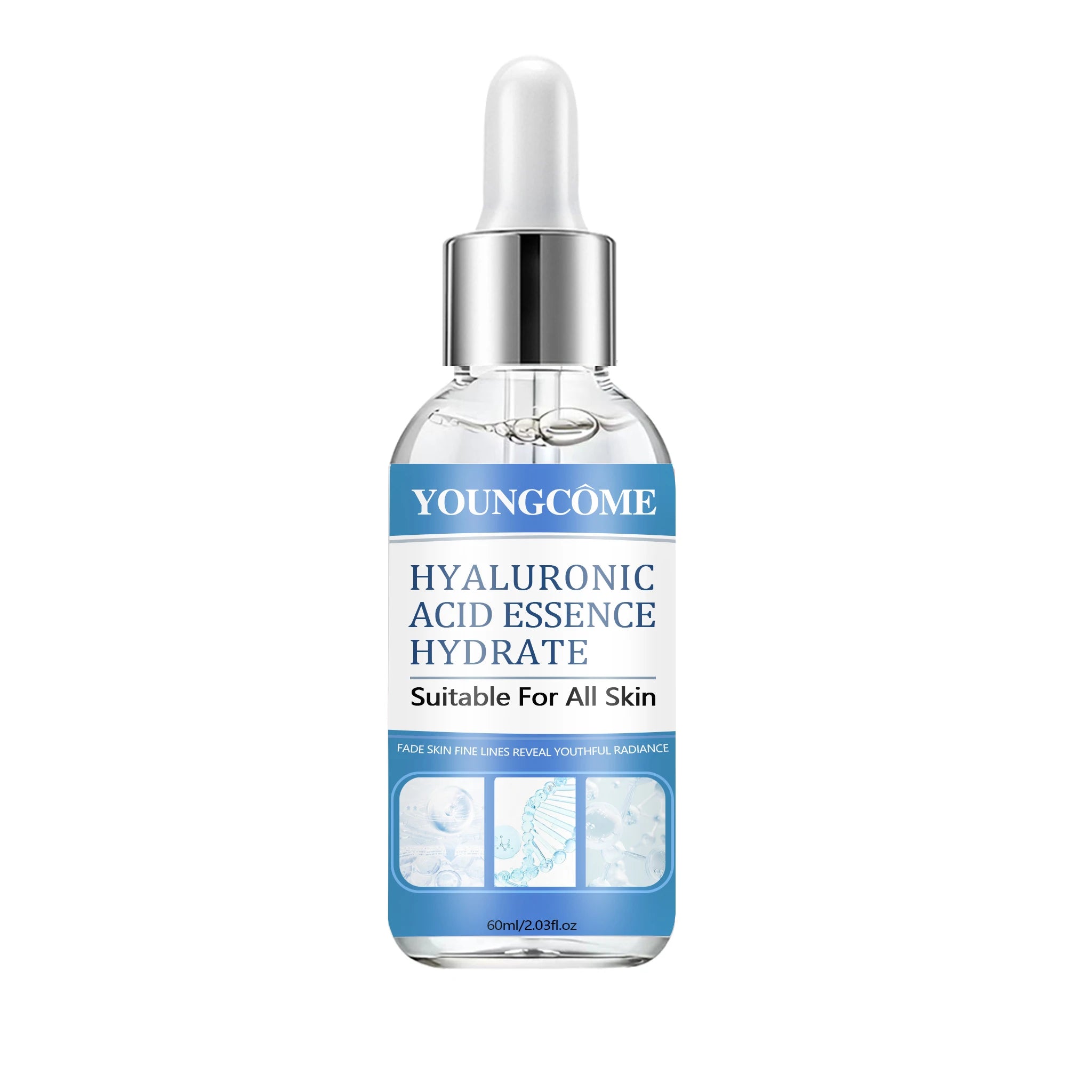 YOUNGCOME Hyaluronic Acid Collagen Facial Serum 40/60ml Facial Serum Essence Oasis Select 60g