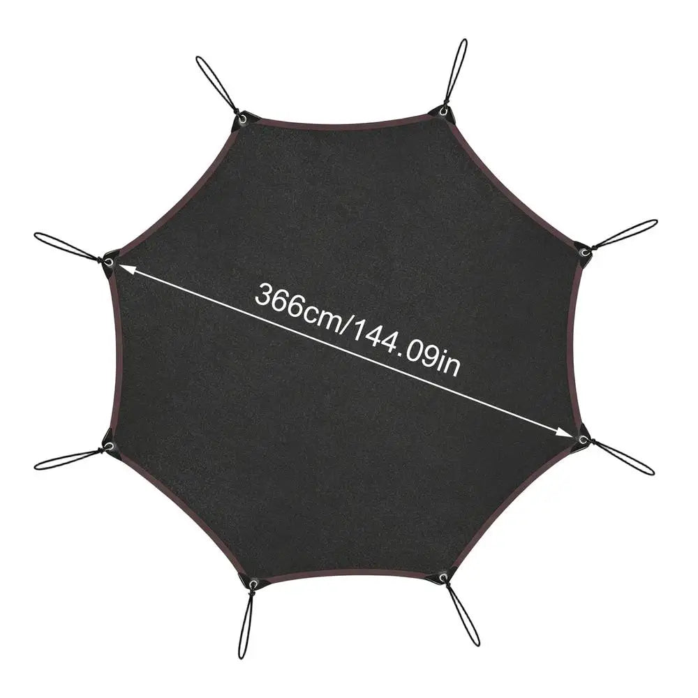 Trampoline Sunshade Cover 10/12/14FT – UV & Weather Protection