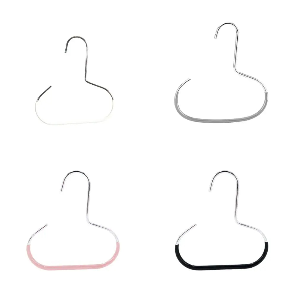 5-Pack Metal Hat Hangers – Non-Slip Closet Ring Hooks