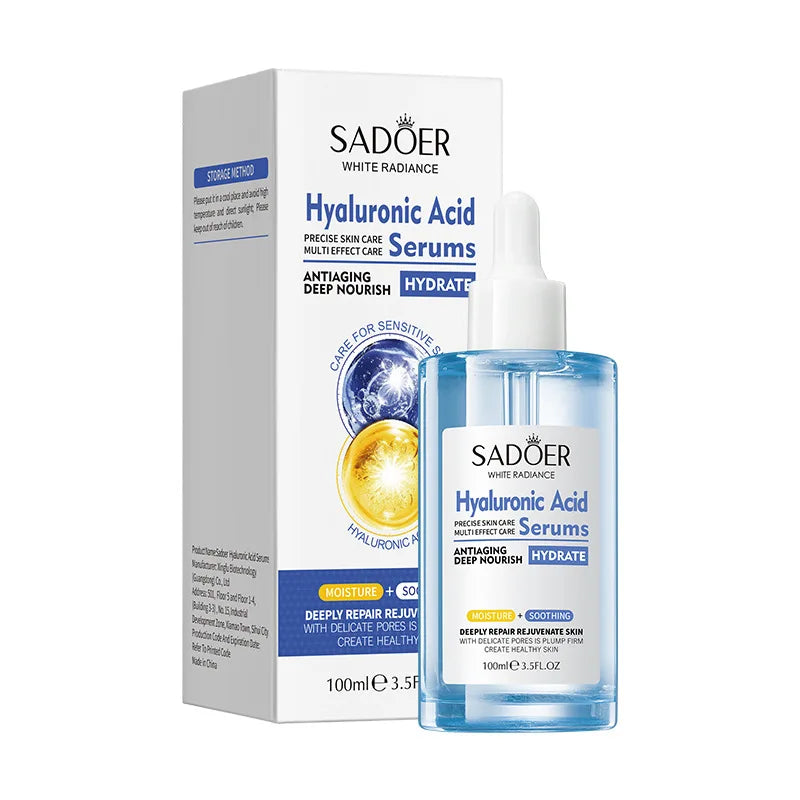 SADOER Centella Sakura Vitamin C Hyaluronic Acid Serum 100ml Facial Serum Oasis Select