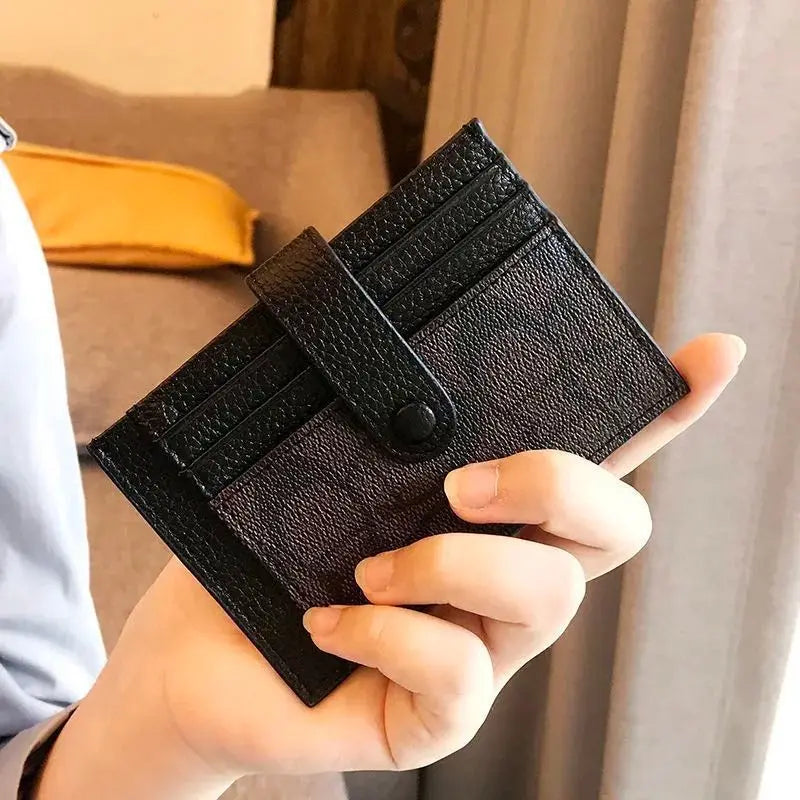 Monogram Ultra-Thin Card Holder Mini Envelope Wallet for Women