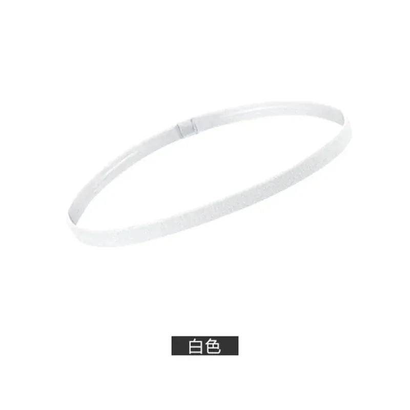 5/10pcs Elastic Absorbent Sweat Bands Yoga Running Fitness Headband Thin Sports Women Men Hair Bands Anti-Slip Hair Accessories Oasis Select