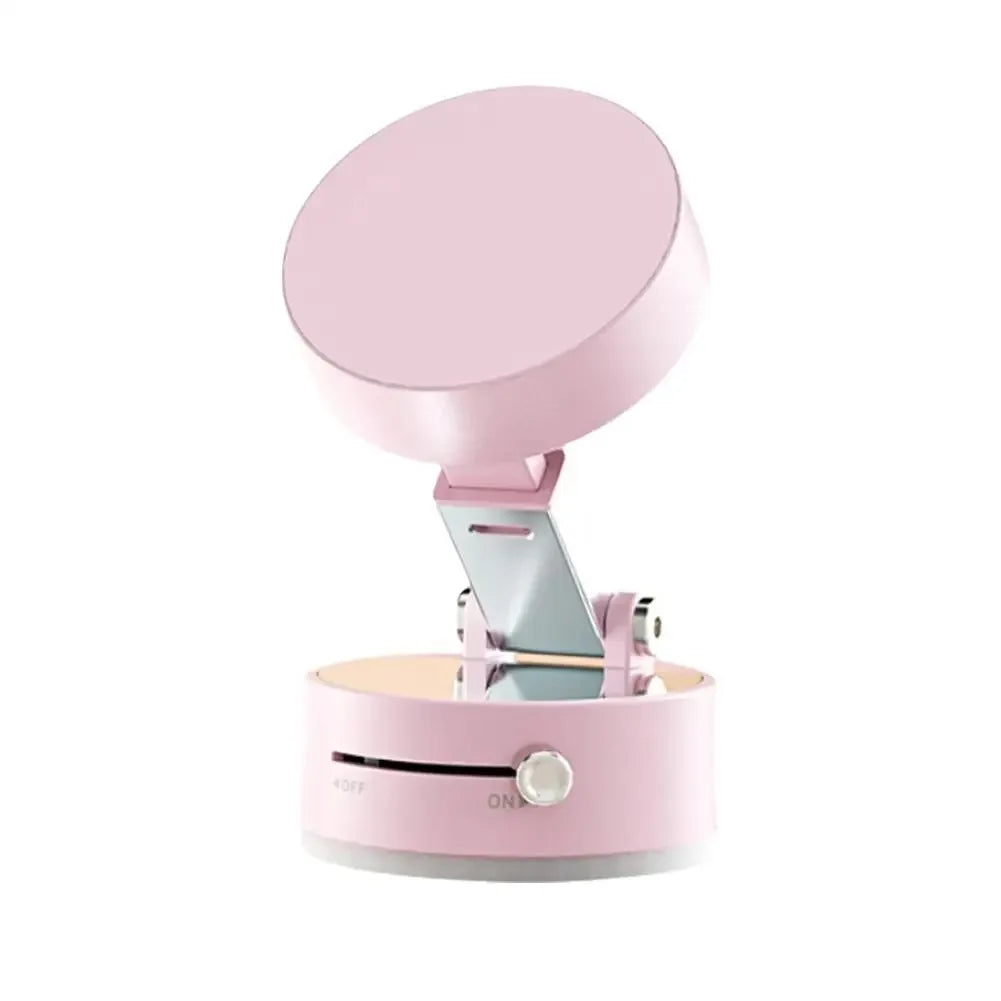 Original Vacuum Magnetic Suction Cup Folding Swivel Stand Double-sided Suction Cup For Universal Vacuum Swivel Stand Mobile Oasis Select pink