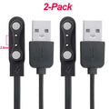 Magnetic USB Charger Cable – YAMAY SW021 SW023 Smartwatch Smartwatch Charger Cable Oasis Select 2PCS-W26-Black