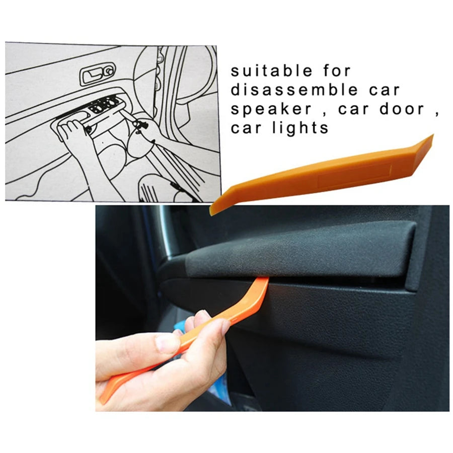 4-Piece Car Panel Trim Removal Tool Kit – Plastic Pry Set Trim Removal Tool Kit Oasis Select