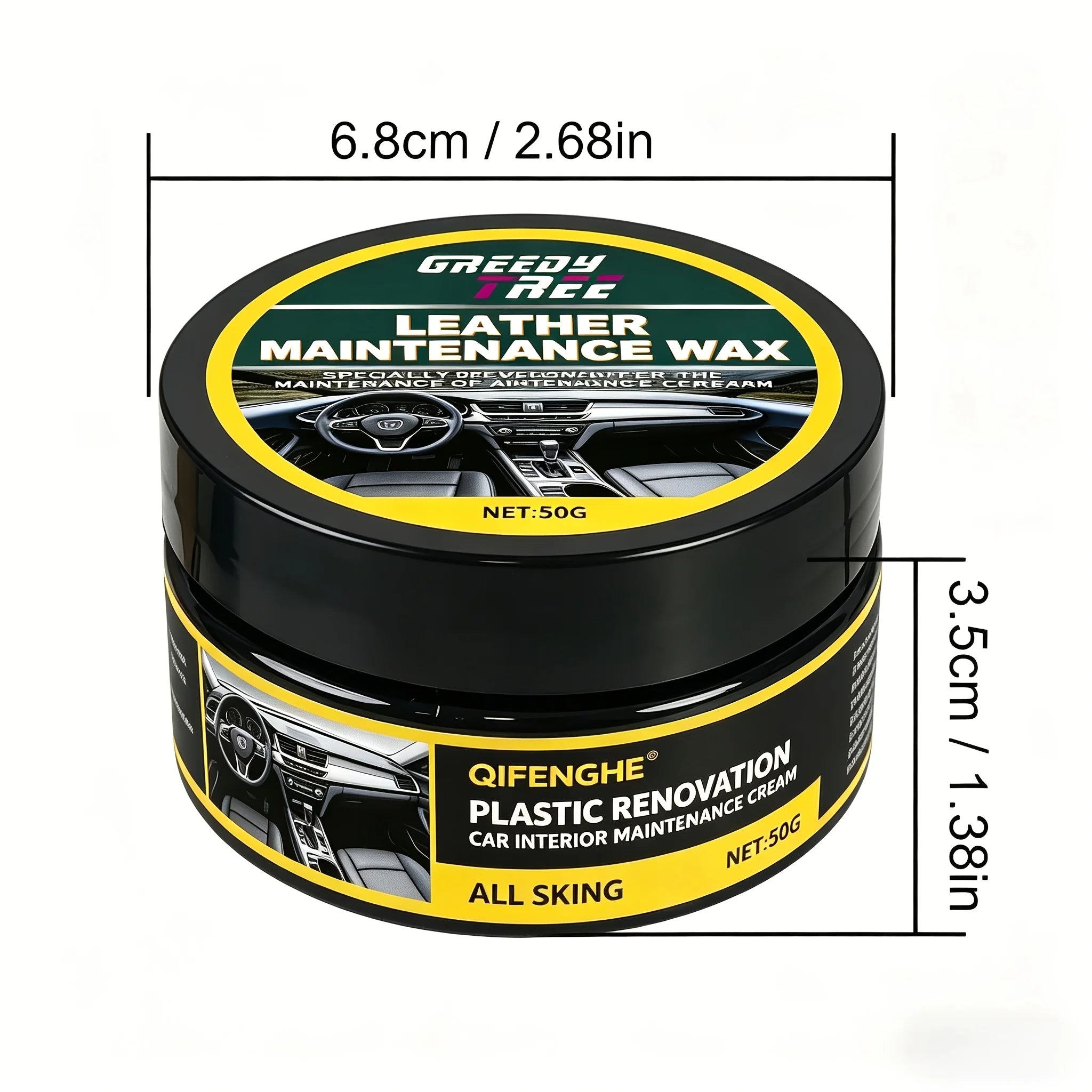 QIFENGHE Plastic Renovation Cream – Car Trim Restorer