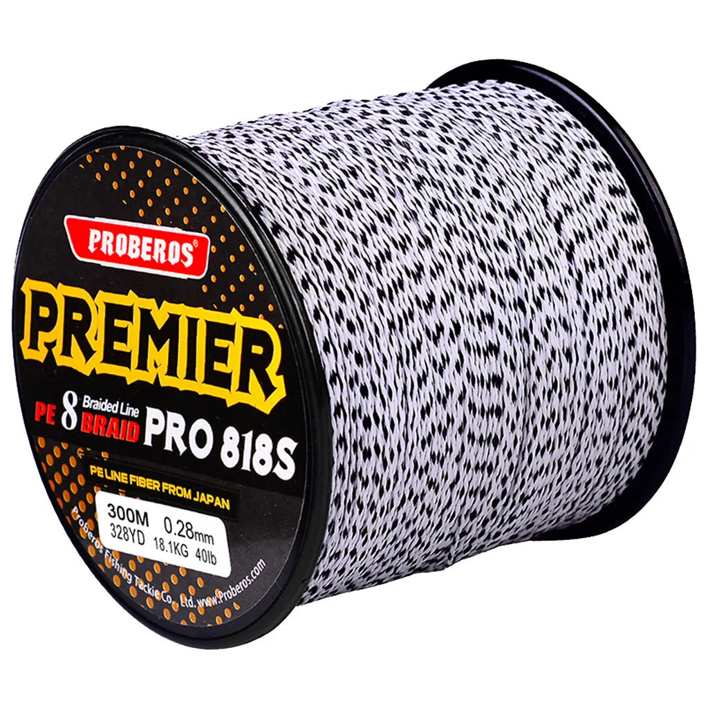 8-Strand 300m PE Braided Fishing Line – Saltwater & Rock Braided Fishing Line Oasis Select