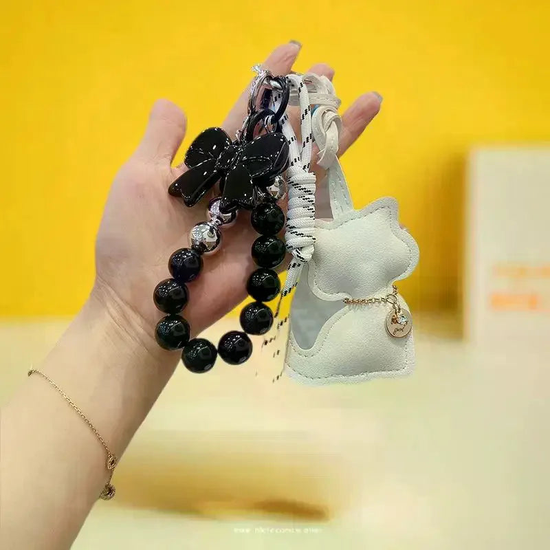 Black Cat Keychain Bag Charm Pendant | Cute Backpack Gift Bag Charm Keychain Oasis Select