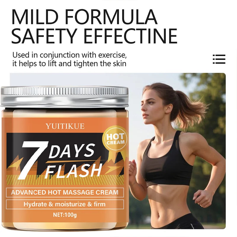 YUITIKUE 7-Day Hot Sculpting Cream 100g – Firms & Moisturizes
