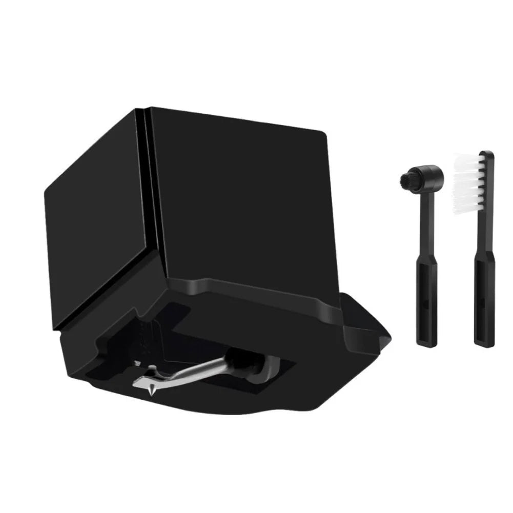 ATN3600LE Magnetic Stylus Needle for For AUDIO-Technica AT LP60X LP60 LP2D PL300 Turntables Includes Cleaning Brush Oasis Select Aluminum Bar