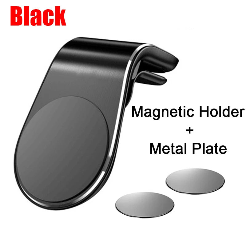 Magnetic Car Phone Holder Stand Air Vent Magnet Car Mount GPS Smartphone Mobile Support In Car Bracket for iPhone Samsung Xiaomi Oasis Select Type C