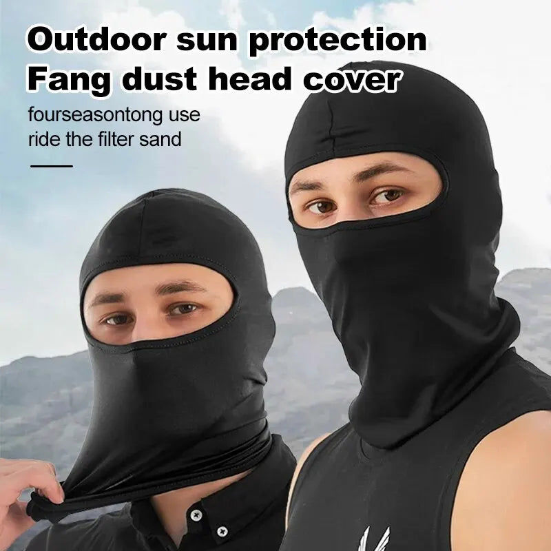 Breathable Sunscreen Ice Silk Mask For Men And Women Motorcycle Fishing Bicycle Windproof Scarf Summer Facial Scarf Headscarf Oasis Select