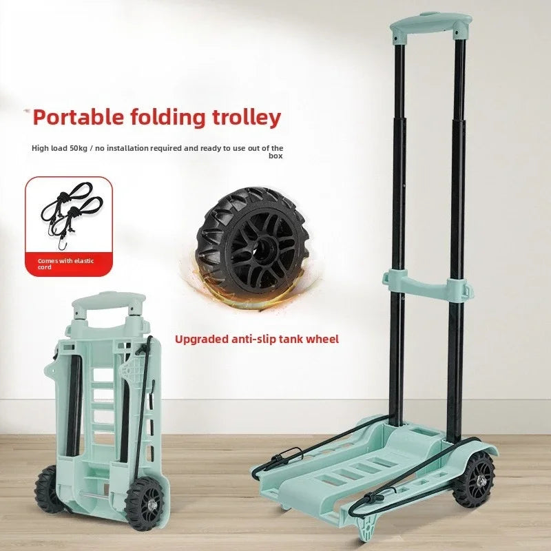 Multi-functional Portable shopping cart folding trolley household trolley luggage cart trolley Oasis Select