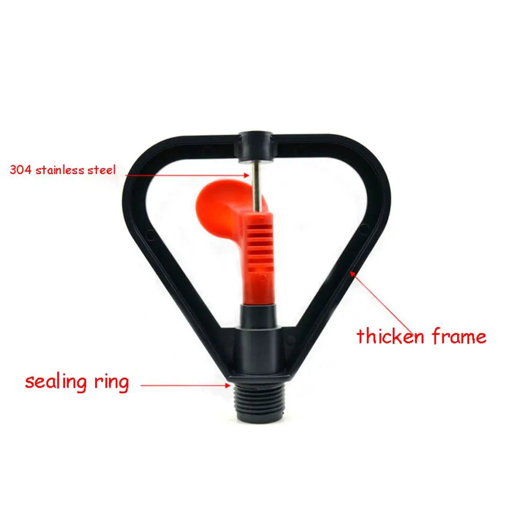 360 Degree 1Pcs Watering Durable High Quality Garden Tools Water Sprinkler Head Irrigation System For Lawn Yard Oasis Select
