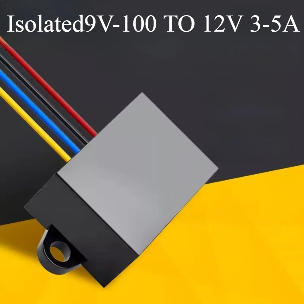 Isolated 12V 24V 48V 60V to 12V 3A 5A Regulator Stabilizer Boost Buck Voltage Converter Step Up Down DC DC Oasis Select