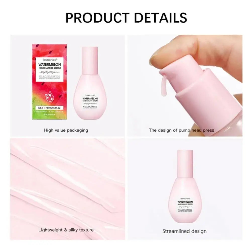 Watermelon Niacinamide Face Serum – Pore Minimizing & Brightening