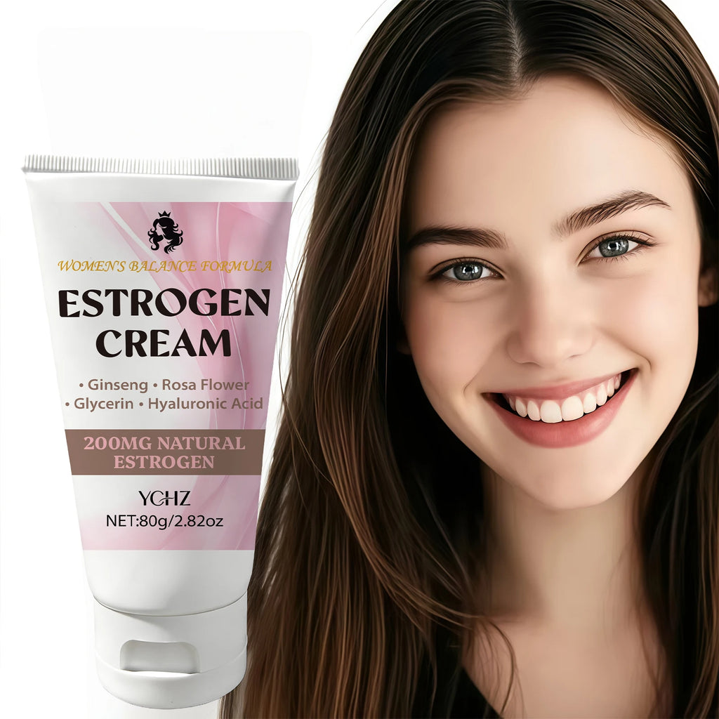 YCHZ Natural Herbal Body Cream – Ginseng, Black Cohosh & Green Tea