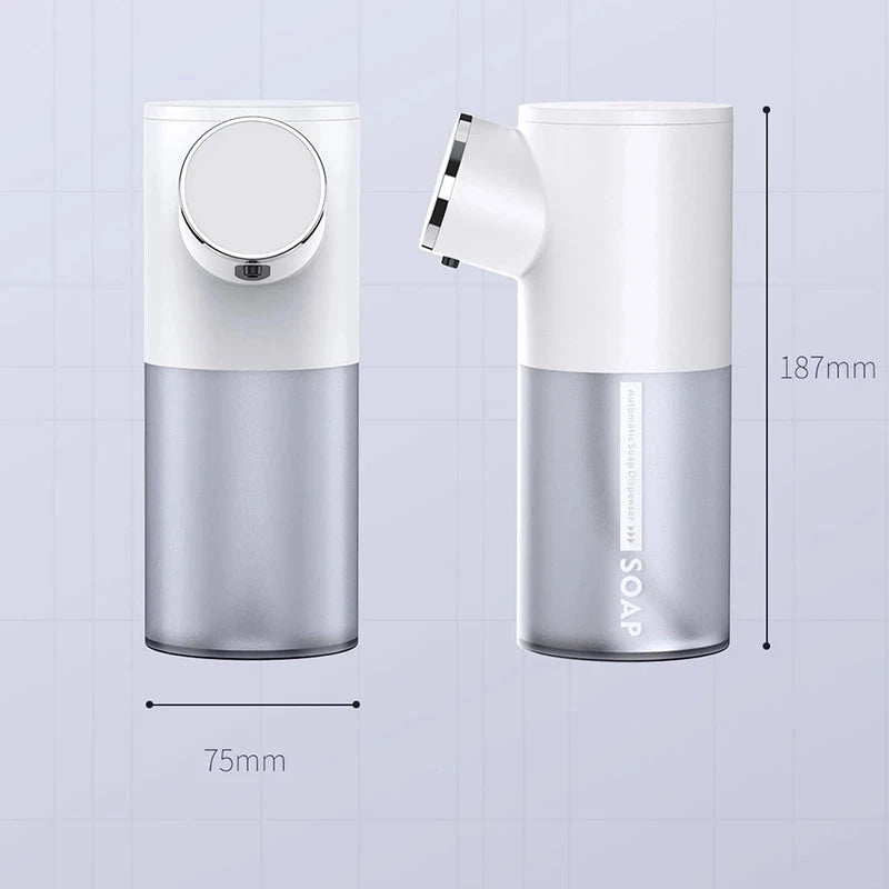 Foam Soap Dispenser Automatic USB Rechargeable 320ml Liquid Soap Dispensers Digital Display Foam Hand Sanitizer Machine For Home Oasis Select
