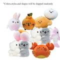 5/10pcs Pet Dog Toy Molar Teeth Cleaning Set Cotton Rope Bite-resistant Puppy Sound Toy Oasis Select Random Dolls 5PCS