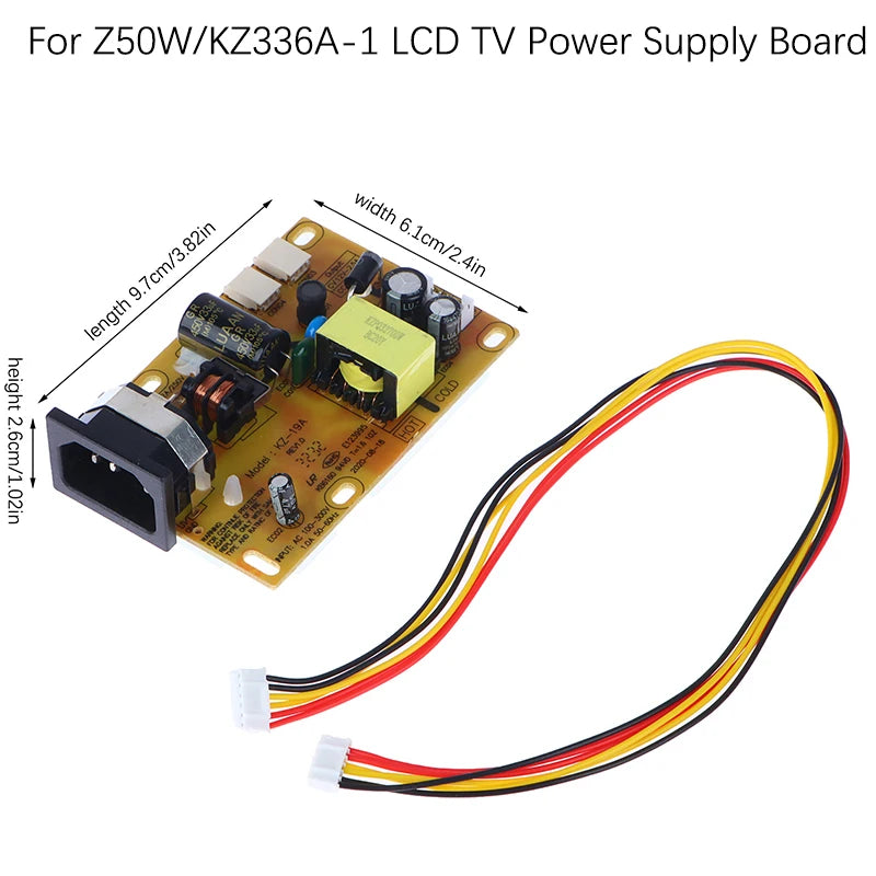 KAIZHENG Z50W KZ336A-1 LCD TV Power Supply Board 12V 3A