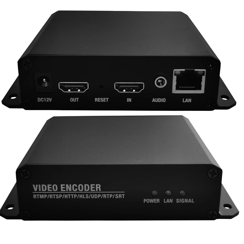 HD loop out Video Encoder HEVC H.265 H.264 Webcast Push Streaming onvif Recording HDMI to IP Encoder IPTV CATV equipment Oasis Select