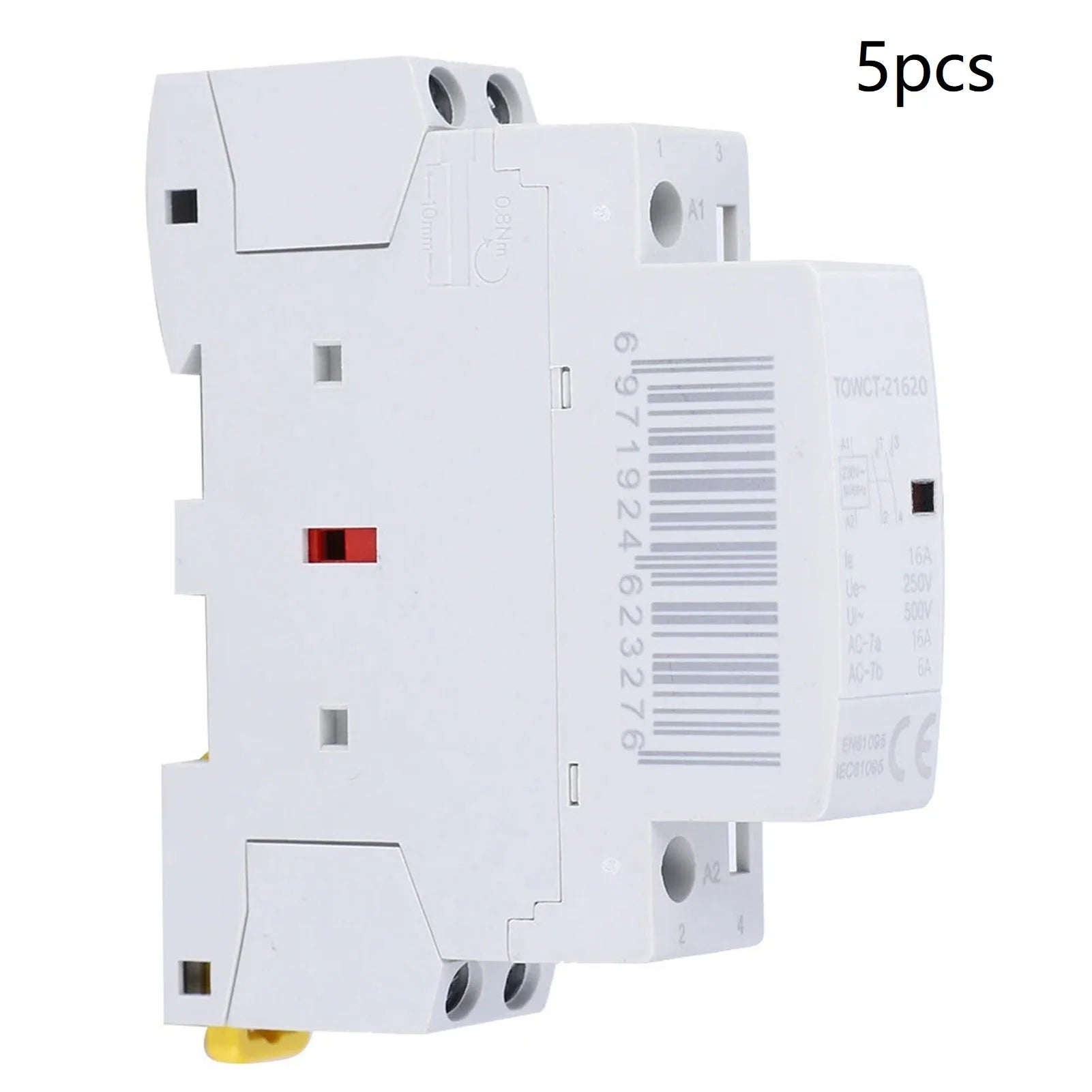 AC Contactor 220V 16A 2P Modular Energy-Saving DIN Rail Mount
