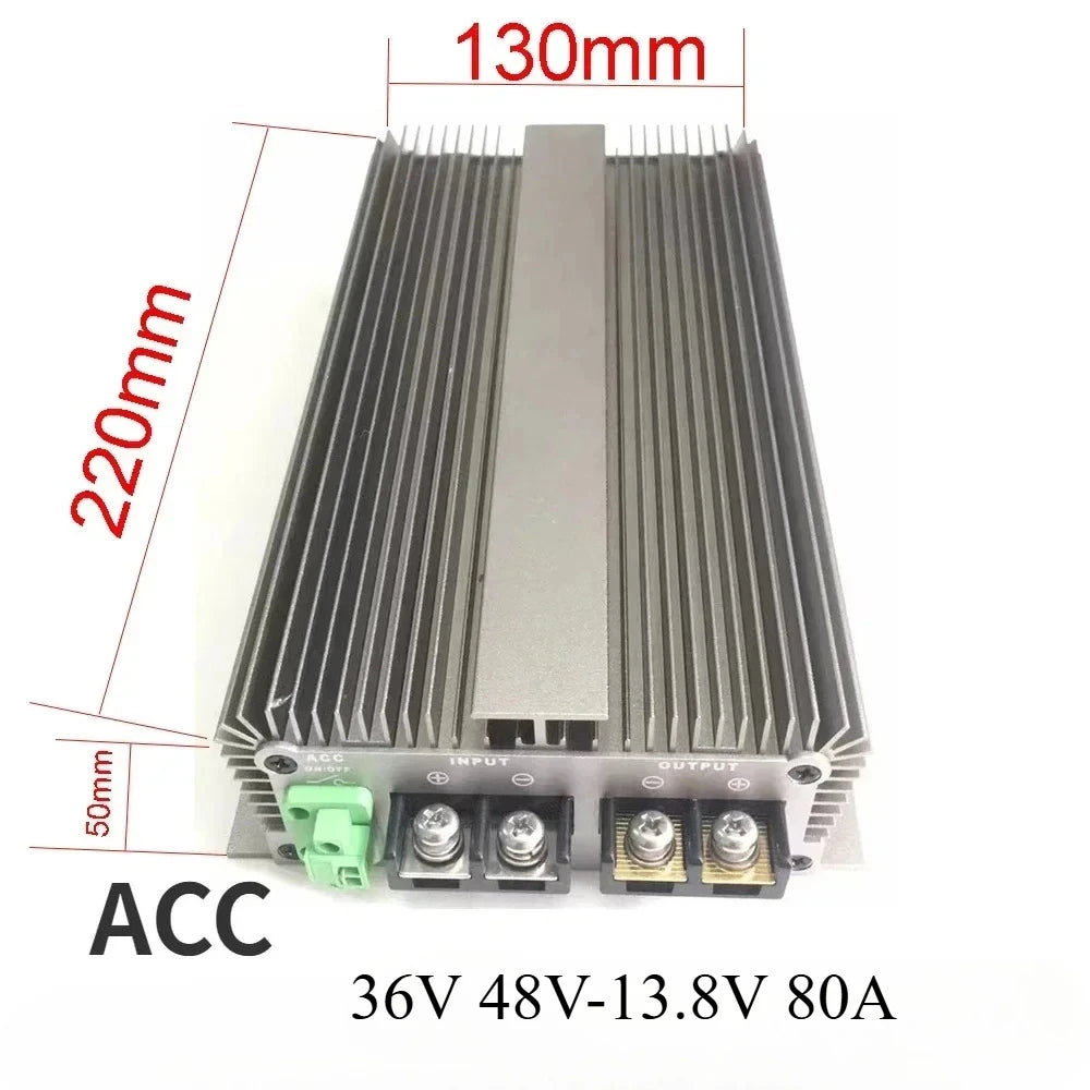 36V 48V TO 12V 13.8V 150A 100A 80A Golf Cart Voltage Reducer DC Buck Converter Step Down Converter With ACC CE Waterproof RoHS Oasis Select 36V 48V-13.8V 80A China Mainland