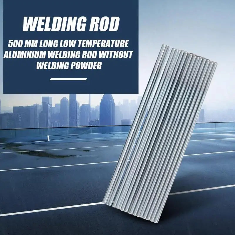 JUSTINLAU 1.6/2.0 330mm Aluminum Welding Strip Flux Cored Low-temperature Brazing Wire Air Conditioning Aluminum Repair Oasis Select