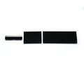 3 in 1 Plastic Replacement Door Cover Flap Set for Wii Console 2 Cover Oasis Select Black