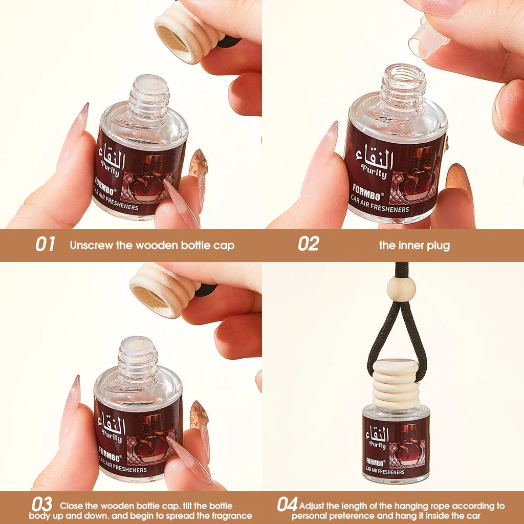 Long-Lasting Car Air Freshener – Essential Oil Fragrance Car Air Freshener Oasis Select