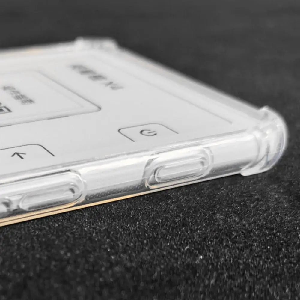 For Xteink X4 Transparent Protective Case TPU Shockproof Anti-scratch And Anti-drop Soft Shell Transparent Shell For Book Reader Oasis Select