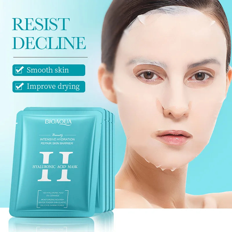 BIOAQUA 10-Pack Snail Hyaluronic Acid Retinol Face Masks Sheet Face Mask Oasis Select